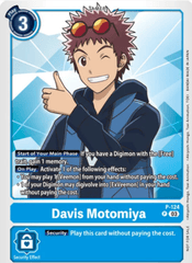 Davis Motomiya - P-124 (NYCC 2023 Demo Deck) - Digimon Promotion Cards (D-PR)
